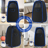 Maxbell Indoor Sauna Box with Sauna Chair Household Easy to Use Portable Steam Sauna