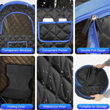 Maxbell Indoor Sauna Box with Sauna Chair Household Easy to Use Portable Steam Sauna