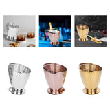 Maxbell Ice Bucket Leakproof Versatile Champagne Bucket for Picnics Dining Room Home Silver