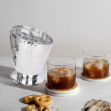 Maxbell Ice Bucket Leakproof Versatile Champagne Bucket for Picnics Dining Room Home Silver