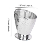 Maxbell Ice Bucket Leakproof Versatile Champagne Bucket for Picnics Dining Room Home Silver