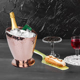 Maxbell Ice Bucket Leakproof Versatile Champagne Bucket for Picnics Dining Room Home Rose Gold