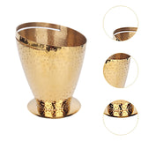 Maxbell Ice Bucket Leakproof Versatile Champagne Bucket for Picnics Dining Room Home Gold