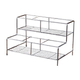Maxbell Coffee Syrup Organizer Rack Seasoning Organizer for Pantry Tea House 6 grids
