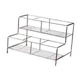 Maxbell Coffee Syrup Organizer Rack Seasoning Organizer for Pantry Tea House 6 grids