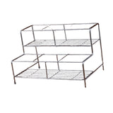 Maxbell Coffee Syrup Organizer Rack Seasoning Organizer for Pantry Tea House 6 grids