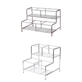 Maxbell Coffee Syrup Organizer Rack Seasoning Organizer for Pantry Tea House 6 grids