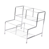Maxbell Coffee Syrup Organizer Rack Seasoning Organizer for Pantry Tea House 4 grids