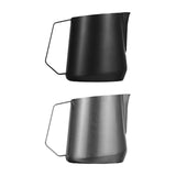 Maxbell Frothing Pitcher Espresso Steaming Pitcher for Restaurant Office Coffee Shop silvery