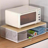 Maxbell Microwave Oven Rack Kitchen Countertop Organizer Utensils Storage Baker Rack M