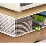 Maxbell Microwave Oven Rack Kitchen Countertop Organizer Utensils Storage Baker Rack M