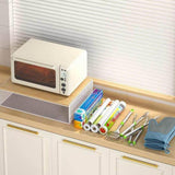 Maxbell Microwave Oven Rack Kitchen Countertop Organizer Utensils Storage Baker Rack L