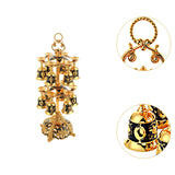 Maxbell 2 Tier Lightweight Metal Stemware Hanging Stand for Wine Cabinet Desktop Bar