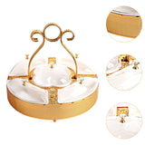 Maxbell Divided Serving Tray Snack Platter with Lid for Entertaining Multifunctional