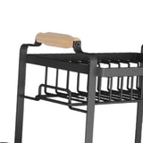 Maxbell Dish Drying Rack 2 Layer Dish Rack for Kitchen Counter Countertop Restaurant Black