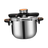 Maxbell Pressure Cooker Large Capacity Kitchen Soup Stewpot for Camping Kitchen Home 8L