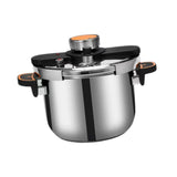 Maxbell Pressure Cooker Large Capacity Kitchen Soup Stewpot for Camping Kitchen Home 4L