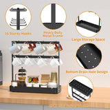 Maxbell Coffee Mug Holder Stand Multifunction Coffee Cup Holder for Bar Kitchen Home