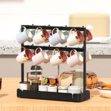 Maxbell Coffee Mug Holder Stand Multifunction Coffee Cup Holder for Bar Kitchen Home