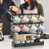 Maxbell Coffee Mug Holder Stand Multifunction Coffee Cup Holder for Bar Kitchen Home