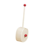 Maxbell Toilet Brush and Holder Set Supplies Bathroom Accessories Deep Cleaning Tool White