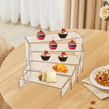 Maxbell 5Pcs Acrylic Display Shelf Perfume Organizer for Dresser Showcase Home Decor