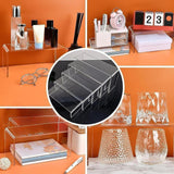 Maxbell 5Pcs Acrylic Display Shelf Perfume Organizer for Dresser Showcase Home Decor