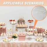 Maxbell 5Pcs Acrylic Display Shelf Perfume Organizer for Dresser Showcase Home Decor