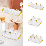 Maxbell Divided Serving Dishes Dried Fruit Tray with Lid for Cookies Dried Fruit Nut 3 Grid