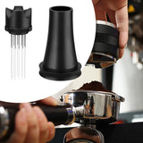 Maxbell Coffee Tamper Distributor Coffee Ground Stirring Tool for Dining Office