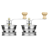 Maxbell Coffee Grinder Lid for Jars Lightweight Sturdy Mill for Picnic Camping Home 70mm