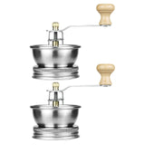 Maxbell Coffee Grinder Lid for Jars Lightweight Sturdy Mill for Picnic Camping Home 70mm