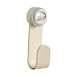 Maxbell Pot Cover Storage Rack with Suction Cup Pot Lid Holder for Pantry Restaurant White