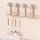 Maxbell Pot Cover Storage Rack with Suction Cup Pot Lid Holder for Pantry Restaurant White