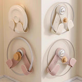 Maxbell Pot Cover Storage Rack with Suction Cup Pot Lid Holder for Pantry Restaurant Cream