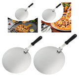 Maxbell Peel Oven Accessories Convenient Foldable Pizza Paddle for Cheese Bread Oven 10 Inch