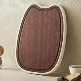 Maxbell Wood Chopping Board Portable Double Sided Cutting Mat for Steak Cheese Bread