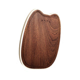 Maxbell Wood Chopping Board Portable Double Sided Cutting Mat for Steak Cheese Bread