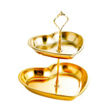 Maxbell Dessert Cupcake Stand Fruit Plate for Dessert Table Decorations Fruits Candy 2 Tier
