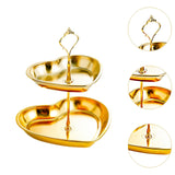 Maxbell Dessert Cupcake Stand Fruit Plate for Dessert Table Decorations Fruits Candy 2 Tier
