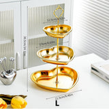 Maxbell Dessert Cupcake Stand Fruit Plate for Dessert Table Decorations Fruits Candy 3 Tier