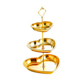 Maxbell Dessert Cupcake Stand Fruit Plate for Dessert Table Decorations Fruits Candy 3 Tier