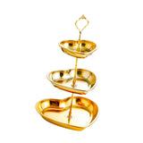 Maxbell Dessert Cupcake Stand Fruit Plate for Dessert Table Decorations Fruits Candy 3 Tier