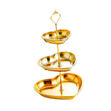 Maxbell Dessert Cupcake Stand Fruit Plate for Dessert Table Decorations Fruits Candy 3 Tier