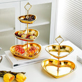 Maxbell Dessert Cupcake Stand Fruit Plate for Dessert Table Decorations Fruits Candy 3 Tier