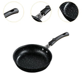 Maxbell Frying Pan Cooking Pot Non Coating Stir Fry Pan for Cooker Induction Kitchen 22cm