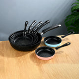 Maxbell Frying Pan Cooking Pot Non Coating Stir Fry Pan for Cooker Induction Kitchen 22cm