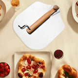 Maxbell Aluminum Alloy Pizza Paddle Oven Accessories Pizza Peel for Pasta Oven Bread