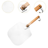 Maxbell Aluminum Alloy Pizza Paddle Oven Accessories Pizza Peel for Pasta Oven Bread