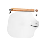 Maxbell Aluminum Alloy Pizza Paddle Oven Accessories Pizza Peel for Pasta Oven Bread